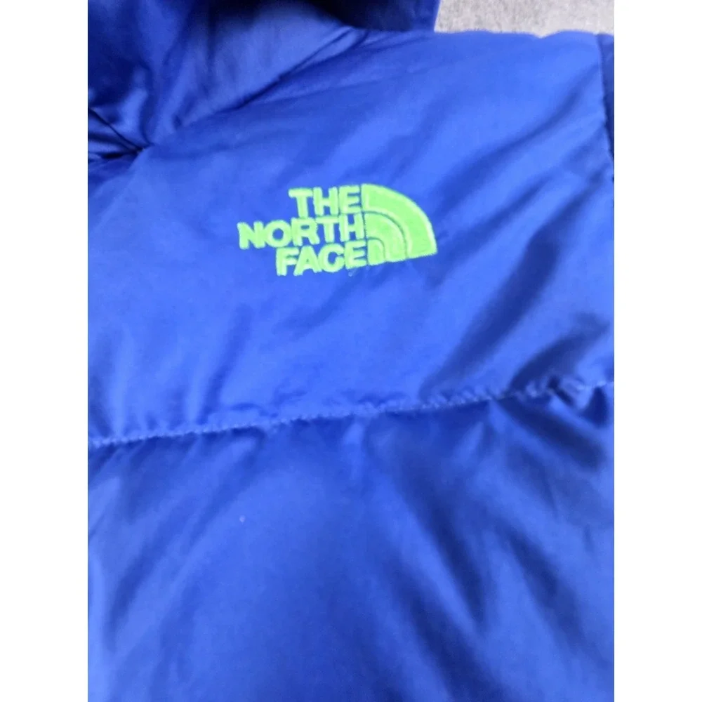 The North Face Moondoggy 550 Down Reversible Puffer Jacket Coat Boys 6-12 Mos